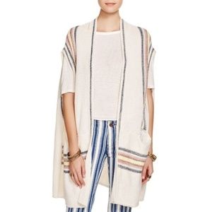 Free People Deck Chair Knit Oversized Kimono Cardi✨